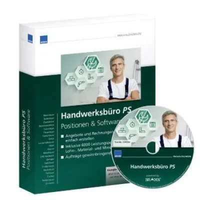 Bild: Intuitive Handwerkersoftware inklusive Leistungstexte: Das Hand-werksbüro PS der WEKA MEDIA