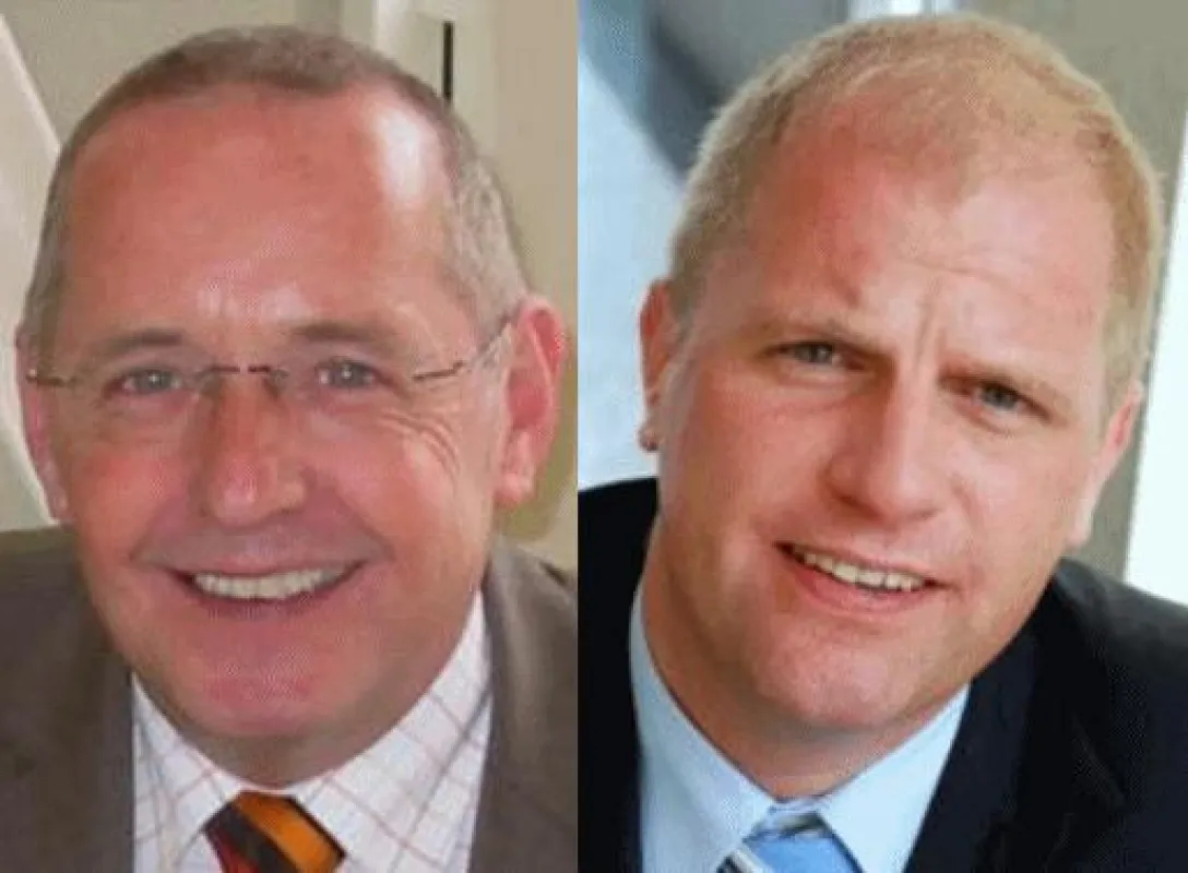 Eberhard Bock und Ralf Meyfarth (v.l.), die neuen Vorstandsassistenten der ASCOFIN AG