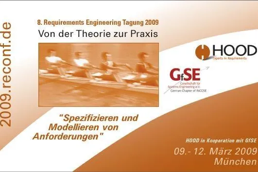 Bild: REConf 2009 - 8. Requirements Engineering Tagung
