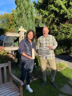 Bild: Saunapark Siebengebirge gewinnt den DACH Spa Award 2025 in der Kategorie „Wellbeing“