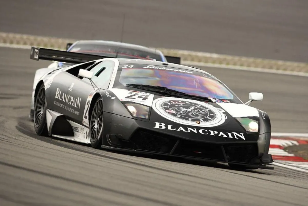 Swiss Racing Team in der FIA GT1 Weltmeisterschaft mit zwei Lamborghini Murcielago
