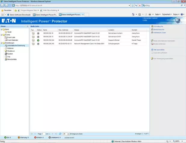 Eaton Intelligent Power Protector: Neue Version der Power-Management-Software für Xen verfügbar Bild: Eaton Intelligent Power Protector: Neue Version der Power-Management-Software für Xen verfügbar