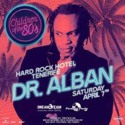 Bild: Dr Alban spielt im April bei "Children of the 80's" im Hard Rock Hotel Teneriffa