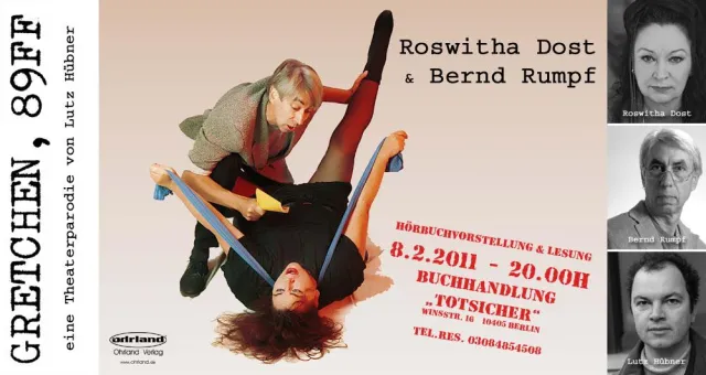 Bild: Gretchen 89ff - Lesung & Hörbuchvorstellung in Berlin