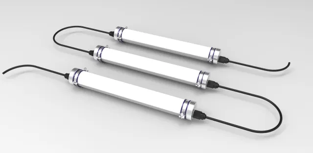 LED Röhrenleuchte AMO-IP69K die ideale Beleuchtungslösung für die Lebensmittelverarbeitung, Bild: LED Röhrenleuchte AMO-IP69K die ideale Beleuchtungslösung für die Lebensmittelverarbeitung,