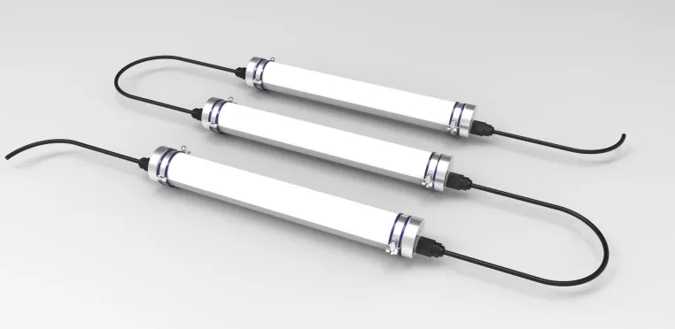 LED Röhrenleuchte AMO-IP69K die ideale Beleuchtungslösung für die Lebensmittelverarbeitung, Bild: LED Röhrenleuchte AMO-IP69K die ideale Beleuchtungslösung für die Lebensmittelverarbeitung,