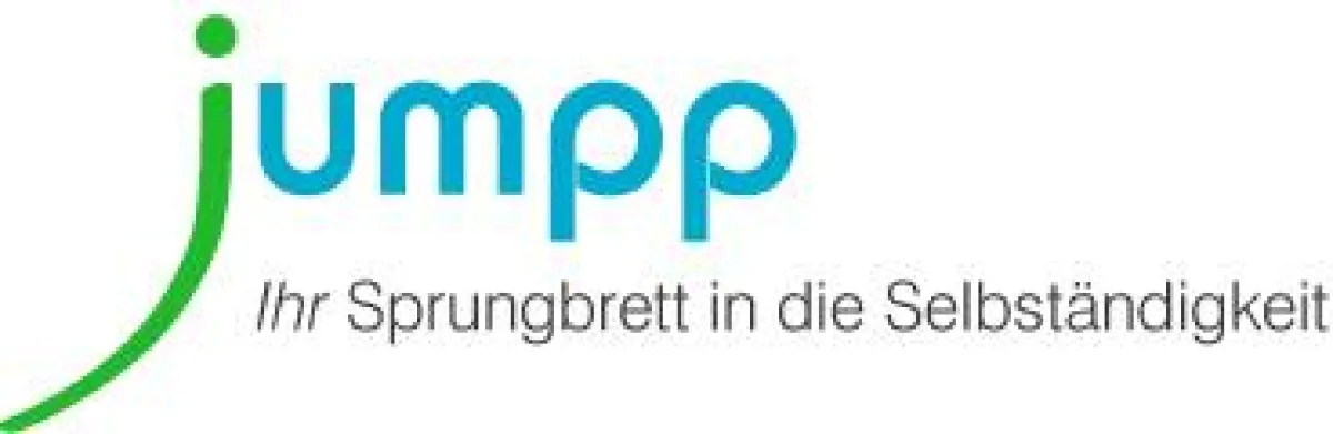 Das neue Vereinslogo. Quelle: jumpp - Ihr Sprungbrett in die Selbständigkeit - Frauenbetriebe e.V.
