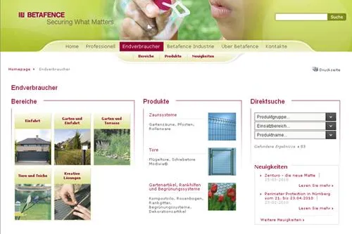 Bild: Zäune, Rankhilfen & Co jetzt auch online