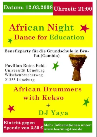 Bild: African Night - Dance for Education