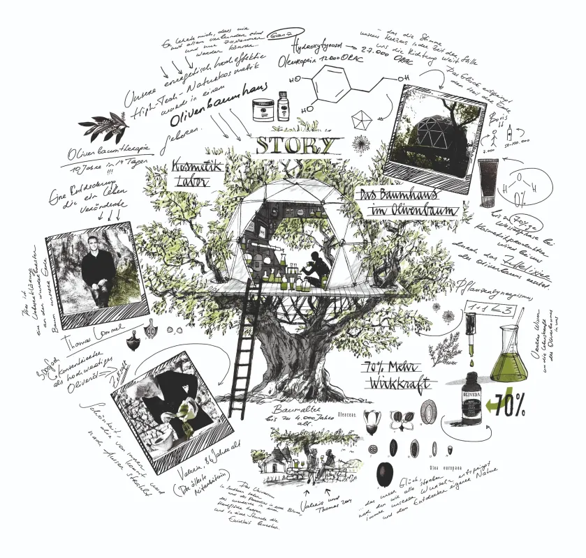 Vom Baumhaus in die Welt: OLIVE TREE PEOPLE expandiert global (© OLIVEDA)