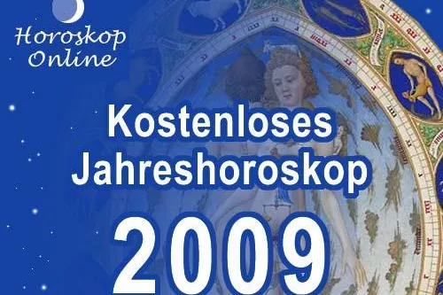 Bild: Das kostenlose Jahreshoroskop für das Krisenjahr 2009