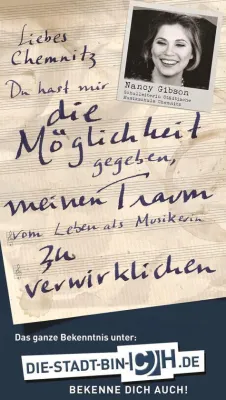 Bild: „Die Stadt bin ich“: Motto der neuen Kampagne für Chemnitz ist eine Einladung zum Mitreden und Mitmachen