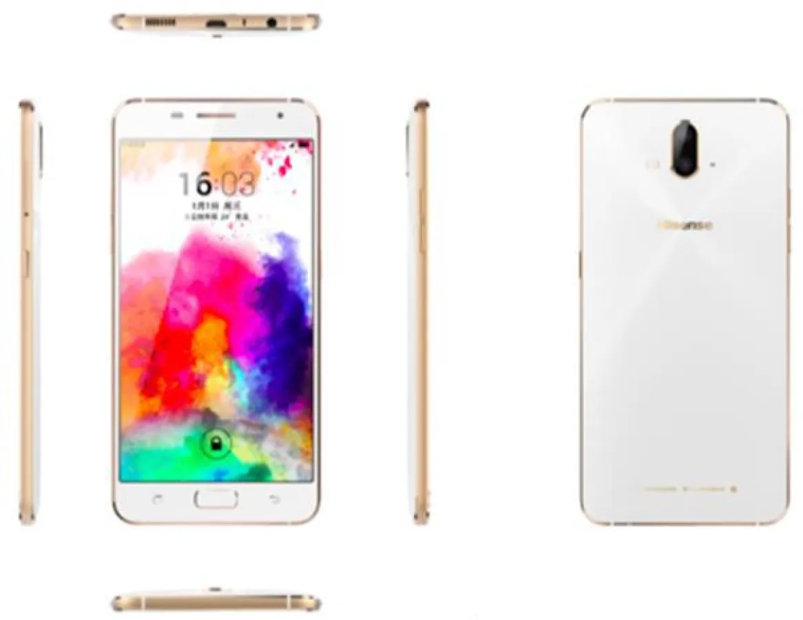 Doppelkamera und Fingerabdrucksensor: das Hisense A1