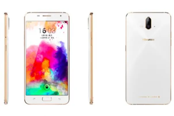 Bild: Smartphones mit Doppelkamera, Fingerabdrucksensor und mehr: Hisense auf dem MWC