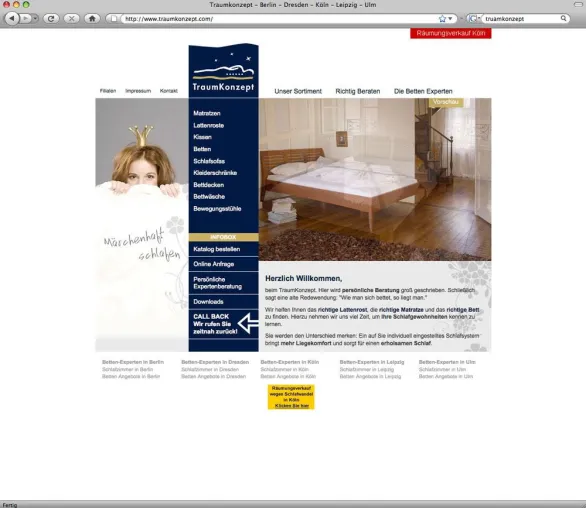 Weißt du, wieviel Sterne stehen?... Opus präsentiert die neue Homepage von TraumKonzept Bild: Weißt du, wieviel Sterne stehen?... Opus präsentiert die neue Homepage von TraumKonzept