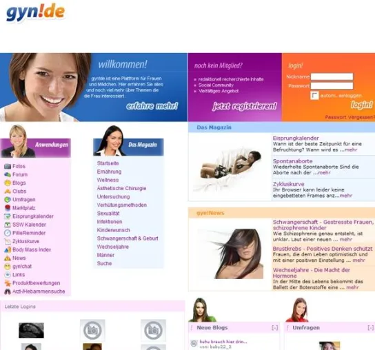 Bild: Social Network für Frauen und Mädchen - Ehemalige Scout24-Gesellschafter investieren in gyn!de