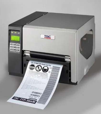 Bild: Neuer Breitformat Thermotransferdrucker TTP-348M bei Barcodat