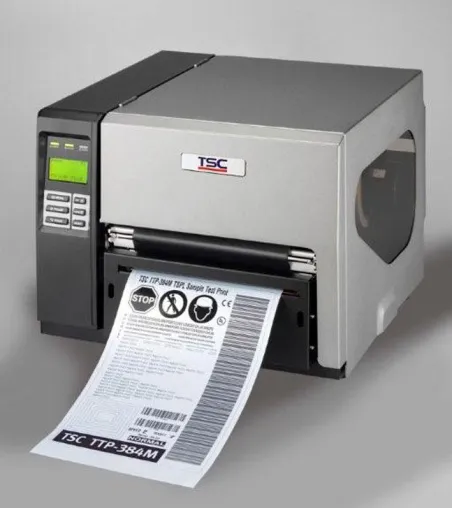 Bild: Neuer Breitformat Thermotransferdrucker TTP-348M bei Barcodat