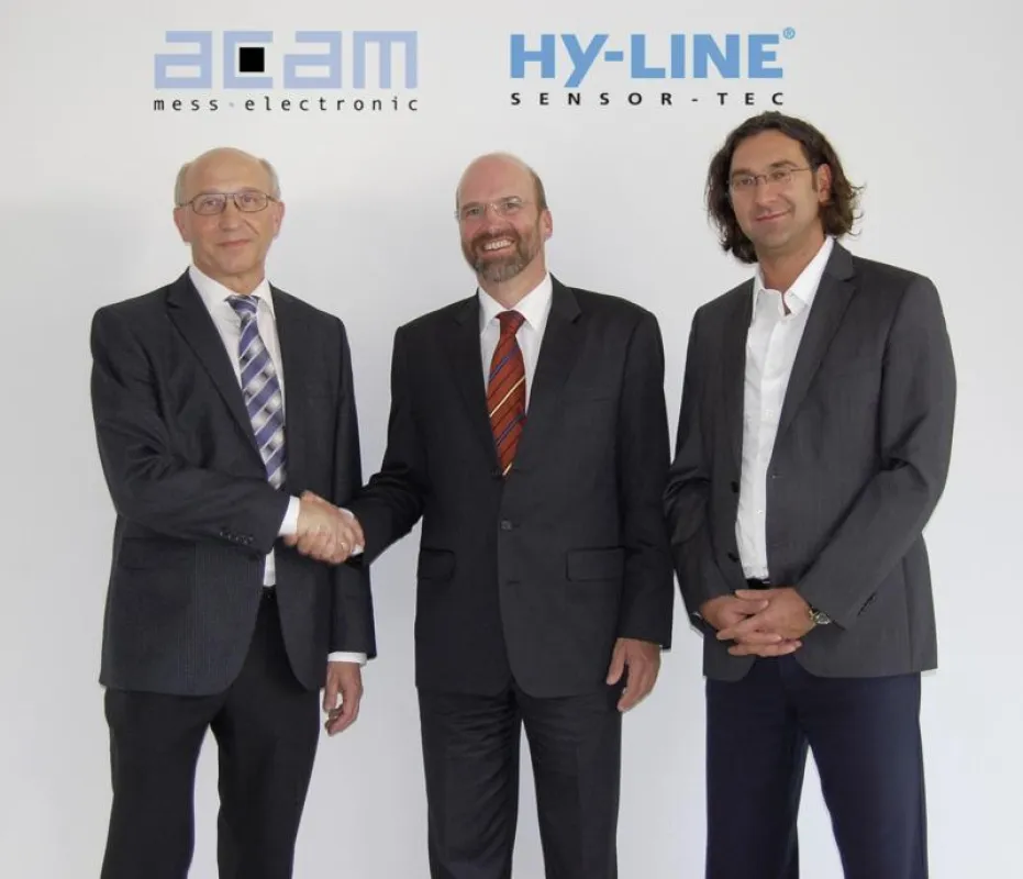 acam und HY-LINE Sensor-Tec vereinbaren Zusammenarbeit - HY-LINE Sensor-Tec