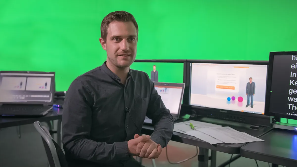 „Da lese ich lieber ein gutes Fachbuch!“, sagt Timo Braun über viele E-Learnings.  (© WTT CampusONE)