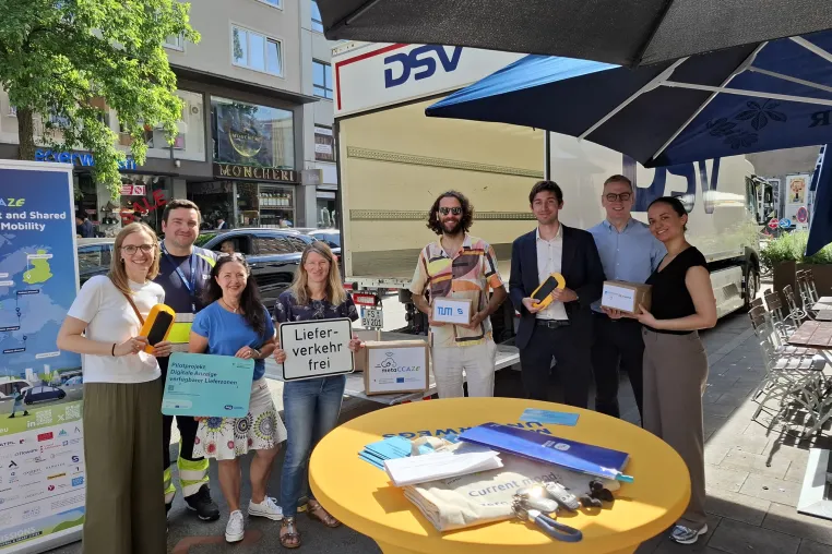 Bild: München startet intelligente Lieferzonen zur Verbesserung der urbanen Logistik und Reduzierung des Verkehrs