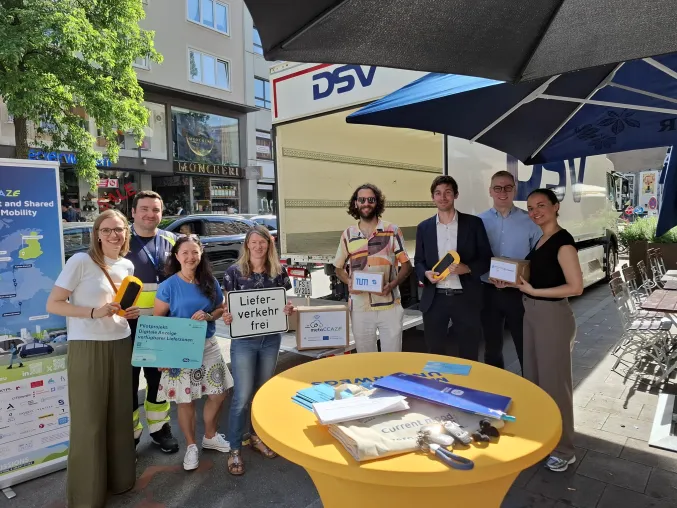 Bild: München startet intelligente Lieferzonen zur Verbesserung der urbanen Logistik und Reduzierung des Verkehrs
