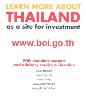 Bild: Thailand Forum - Kosten des Markteintritts und der geschäftlichen Tätigkeit in Thailand 2008