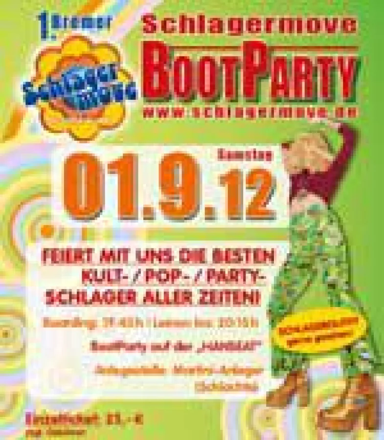 Schlagerbootparty - Bremen ahoi!
