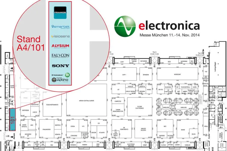 Bild: Electronica 2014 - Von der Bilderfassung zur Bildanzeige