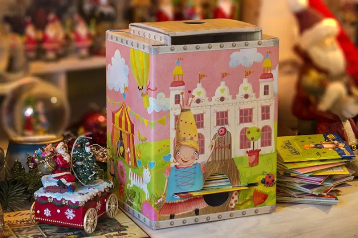 Bild: Für kleine Bücherfreunde - eine zauberhafte Box zu Weihnachten