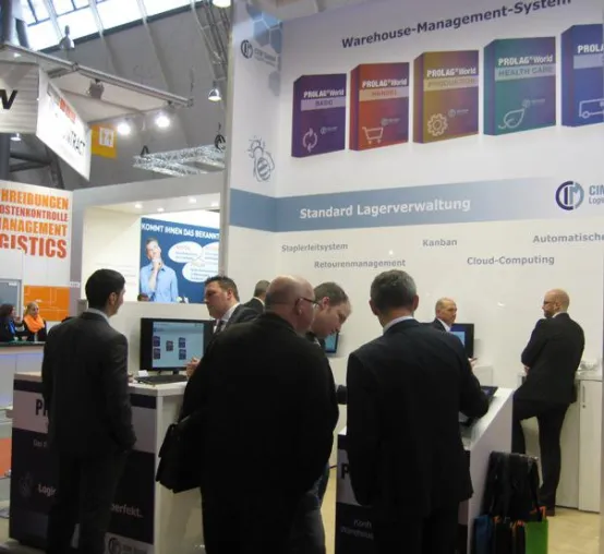 Bild: CIM GmbH stellte neue Produktstruktur auf LogiMAT 2013 vor