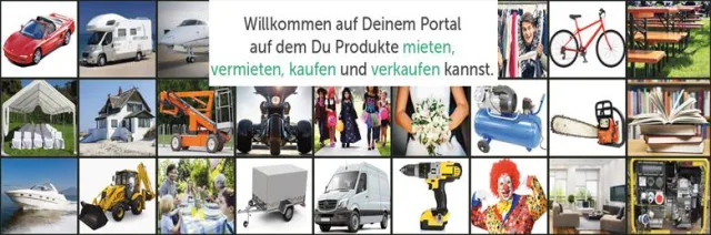 Bild: Das neue Portal Rentnbuy „kaufen-verkaufen oder leihen-verleihen“ geht online!!!