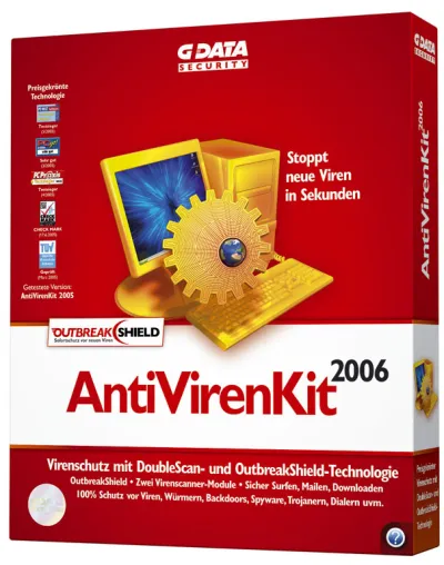 Bild: AntiVirenKit 2006 jetzt mit Echtzeit-Virenschutz: OutbreakShield-Technologie stoppt neue Viren sekundenschnell
