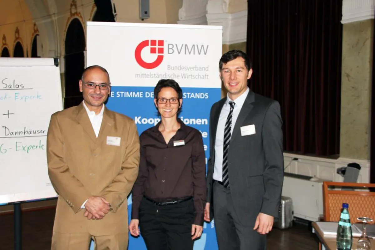 von links: Javier Salas, Katja Weigand, Ralph Dannhäuser