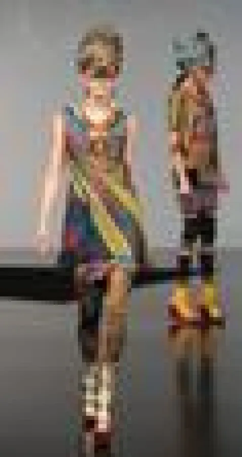 Die Designerin Ika Butoni präsentierte ihre neue Kollektion AFRIQUE. Foto: HKTDC.