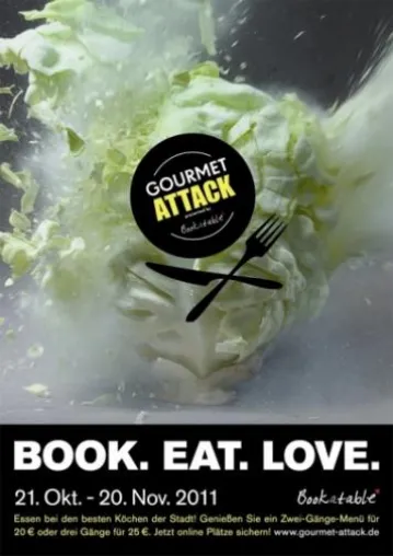 Bild: Book.Eat.Love: Restaurant Festival "Gourmet Attack" feiert in Hamburg Premiere