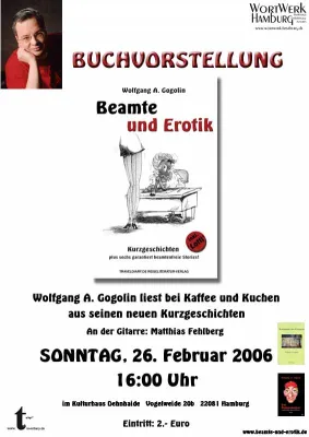 Bild: Fesselsex statt Frühpension - Wolfgang A. Gogolin liest Kurzgeschichten