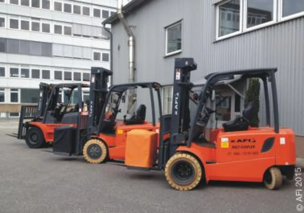 Neu: Gabelstapler im AFI Mietsortiment
