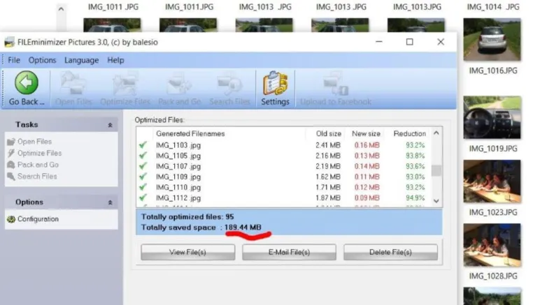 Bild: Revolutionäre Software FILEminimizer Pictures reduziert die Bildgröße um bis zu 95% – ohne Qualitätsverlust