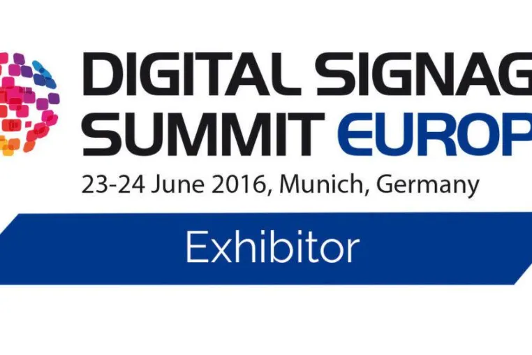 Bild: AV-Solution Partner erstmals Aussteller auf der Digital Signage Summit Europe - 23./24. Juni 2016, München