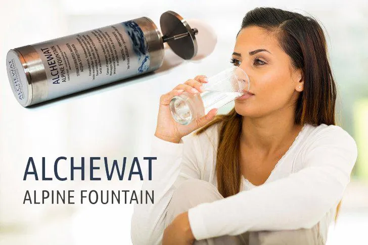 Bild: ALCHEWAT Wasser – Strukturiertes, belebtes Wasser direkt aus der Wasserleitung