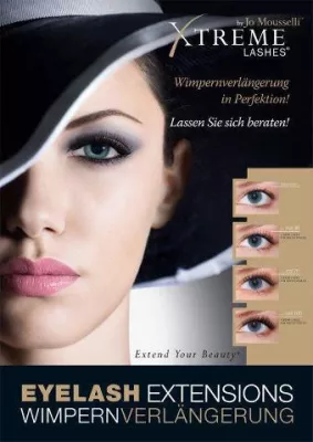 Bild: Vertrauen in Qualität: Professionelle Wimpernverlängerung mit Xtreme Lashes