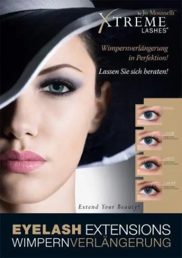Bild: Vertrauen in Qualität: Professionelle Wimpernverlängerung mit Xtreme Lashes
