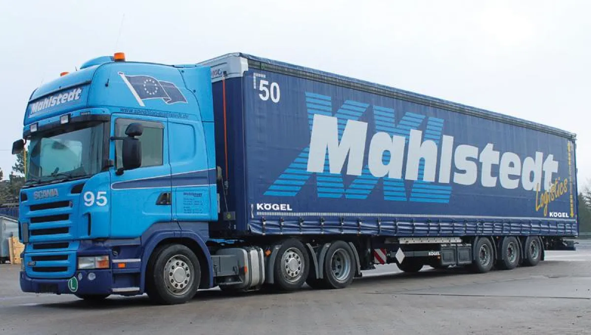 Kögel Mega Auflieger P55 im Mahlstedt Design