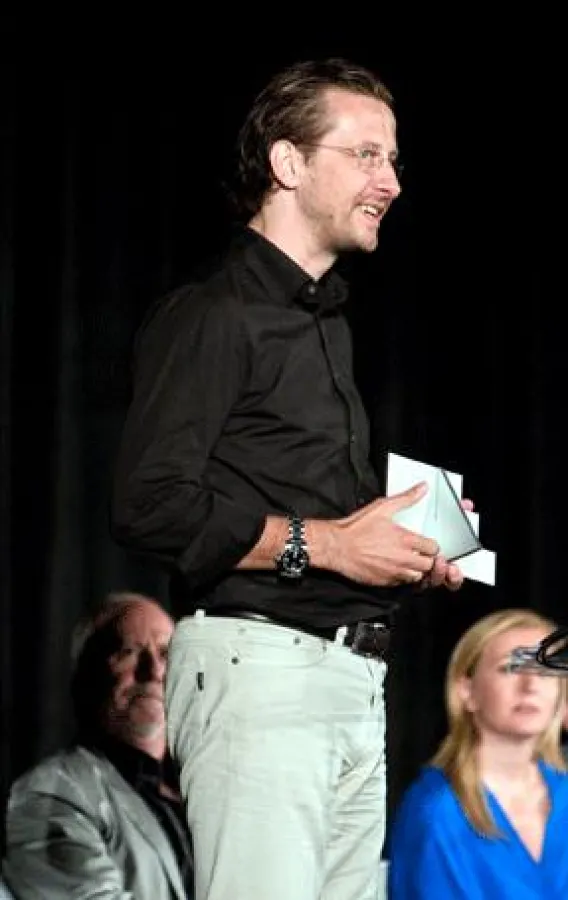 In Phoenix / Arizona nahm Daniel Huber von Spirit Design den goldenen IDEA entgegen