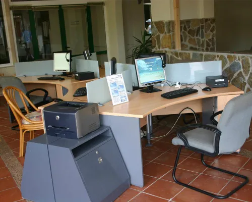 Bild: Internet Café Lösungen für Hotels auf der ITB 2007 in Berlin