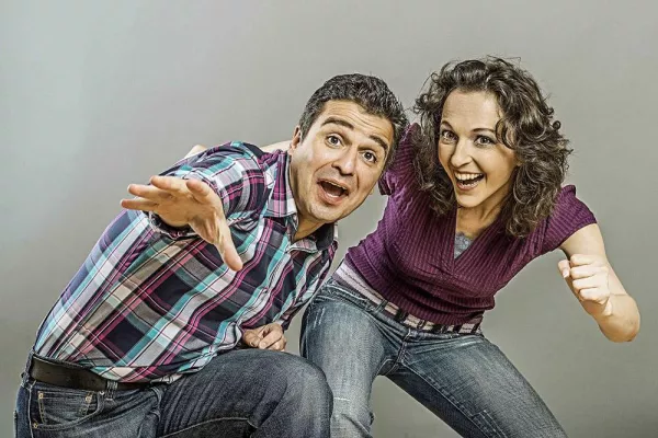 Improtheater „zweifellos zu dritt“ in der Kulturwerkstatt Bild: Improtheater „zweifellos zu dritt“ in der Kulturwerkstatt