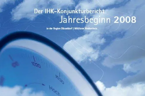 Bild: IHKs Düsseldorf und Mittlerer Niederrhein - Aufschwung verliert an Fahrt