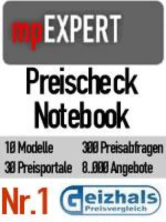 Testsieger: günstigster Preis für Notebooks über www.Geizhals.at/de finden
