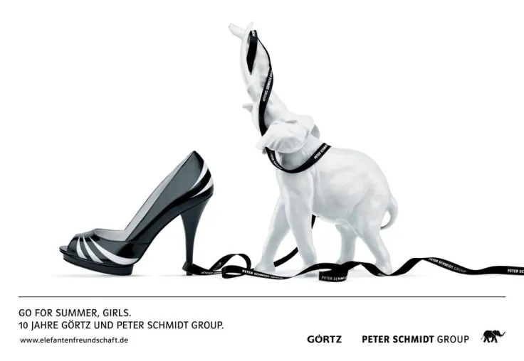 Bild: Peter Schmidt Group und ihr Kunde Görtz zelebrieren Zusammenarbeit mit einer Plakatkampagne